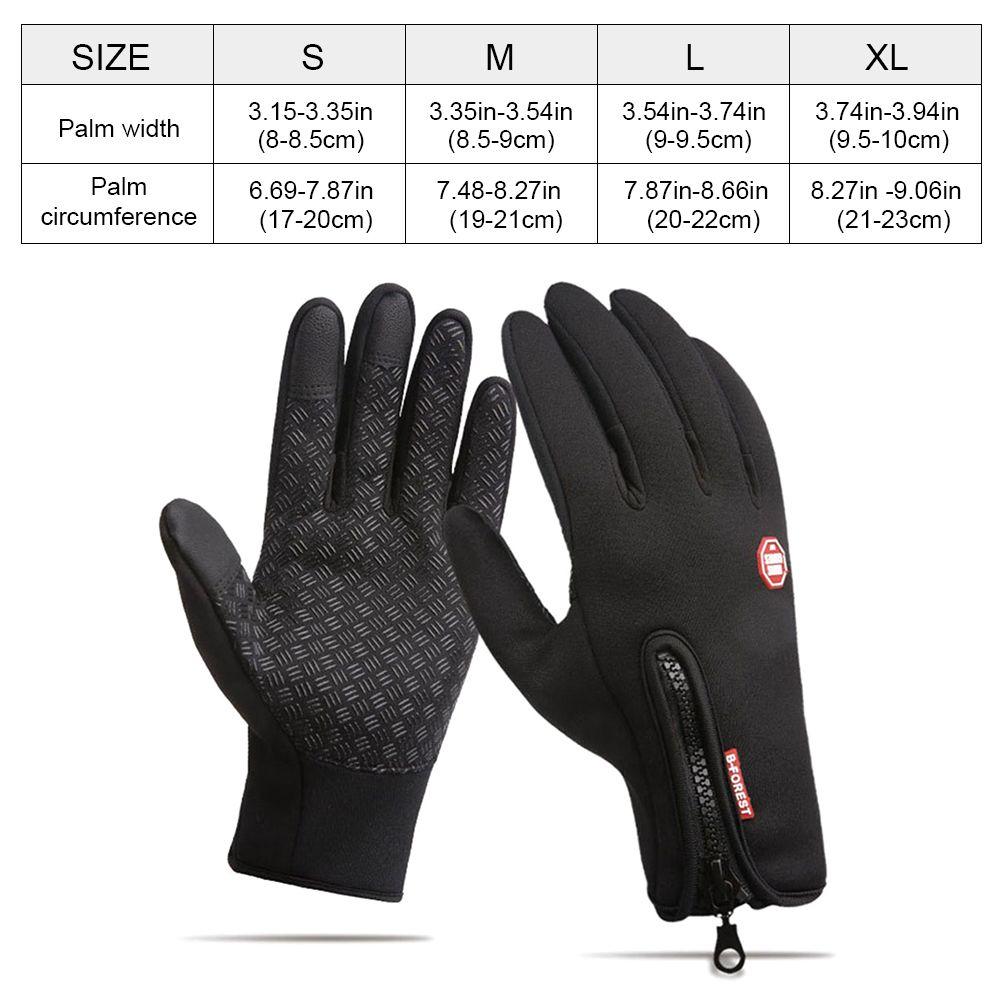 Winter Skiing Windproof Thermal Warm Gloves Touch Screen Mitten Anti-slip Sports Gloves
