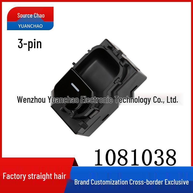 Compatible with Older Tesla Model 3/Y: Illuminated Glass Window Lift Switch Button - Model 1081038 Electric
