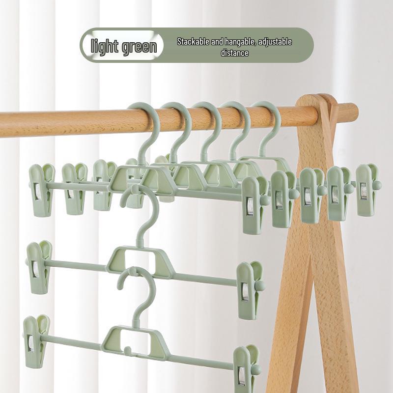 

Штаны для штанов: Не оставляющие следов зажимы и многофункциональная вешалка для гардероба, нижнего белья и многого другого 5 Pieces