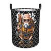 Master Roshi D-Dragon B-Ball Laundry Basket Collapsible Anime Clothing Hamper Bathroom Organizer Storage Bins