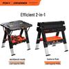 US PONY Folding Woodworking Workbench: Portable, Multifunctional Lifting Table for DIY and Handmade Projects.