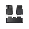 Tesla Model 3/Y Full Surround TPE Floor Mats (Left/Right Rudder)