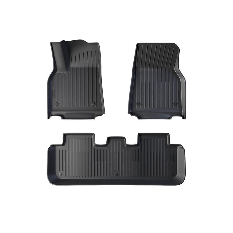 Tesla Model 3/Y Full Surround TPE Floor Mats (Left/Right Rudder)