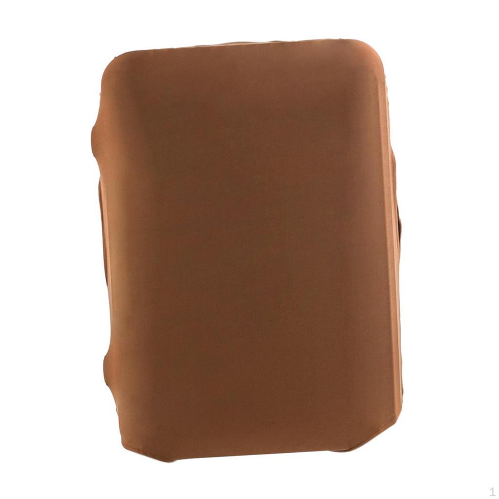Luggage Cover Elastic Suitcase Brown Trolley Case Protector Washable