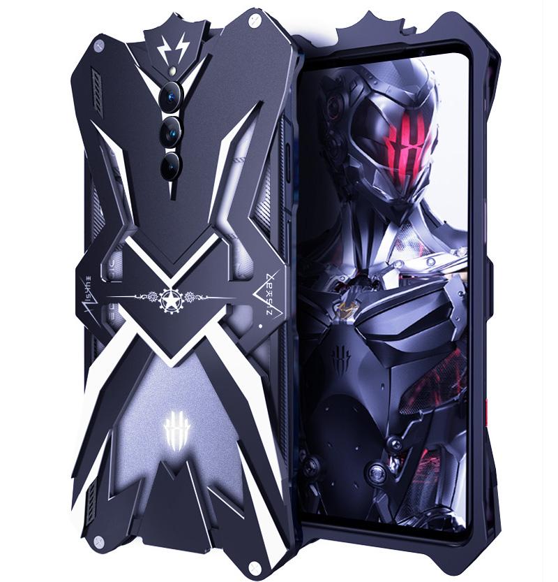 

Для ZTE nubia Red Magic 8S Pro+ Чехол для телефона Защитный металлический противоударный чехол из алюминиевого сплава A