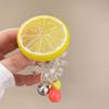Korean Style Lemon Hair Scrunchies Fruit Lemon Shape Fruit Hair Ring Summer Hair Scrunchies  Daily
