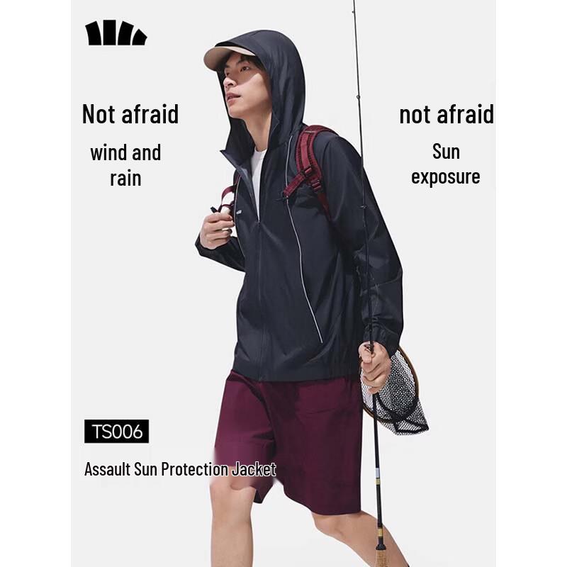Beneunder Men s UV Protection Lightweight Outdoor Jacket TS006 M