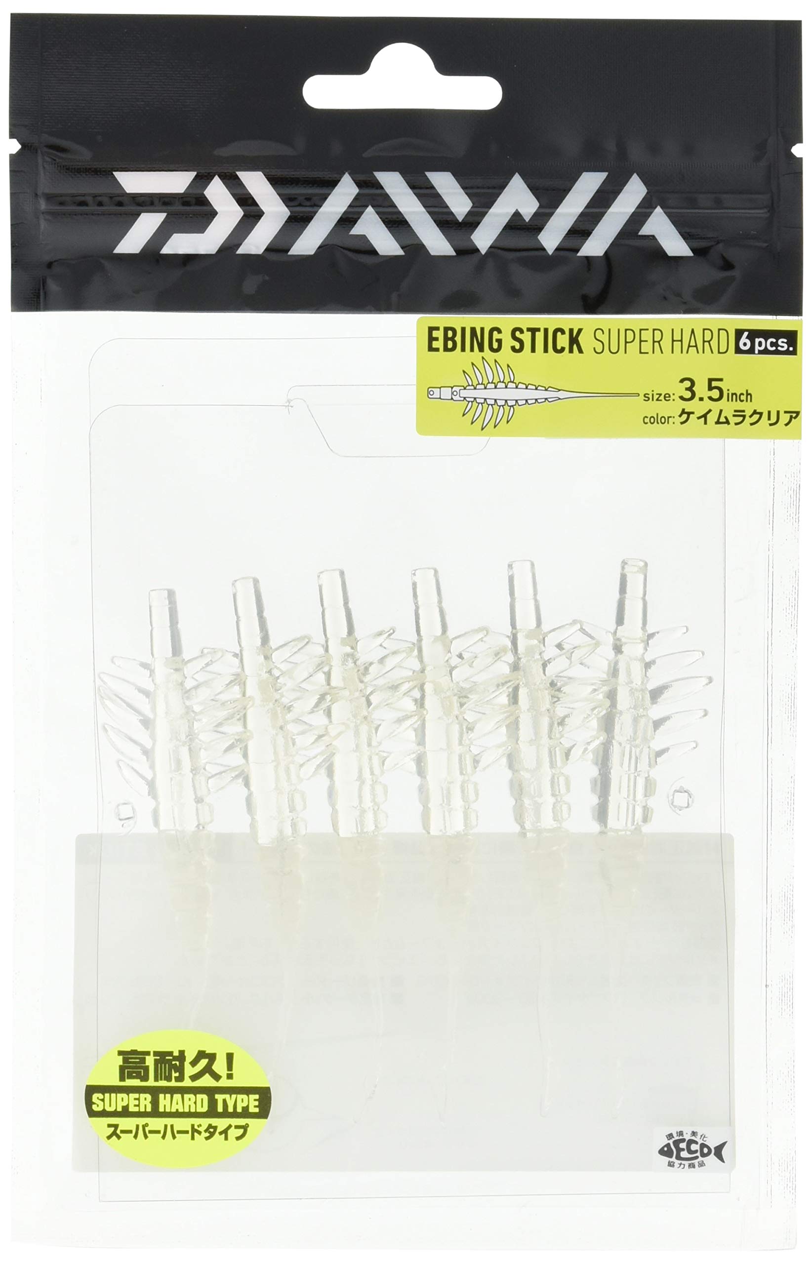 

DAIWA Worm Ebbing Stick SH inch Keimura Clear Lure (Super Hard) 3.5