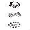Face Paint Stencils, Body Painting Template Durable, Masquerade Festivals Portable Carnivals Party