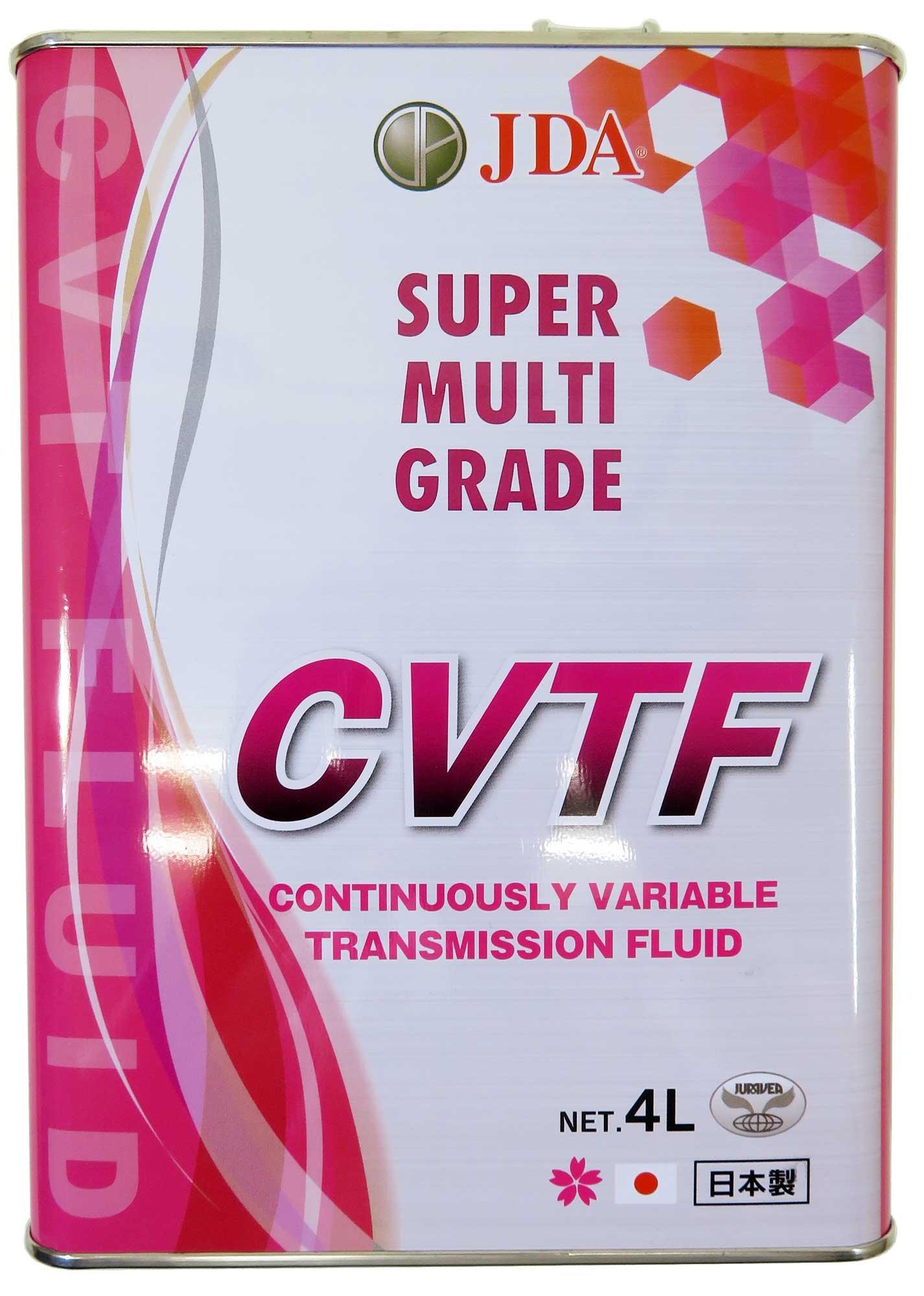 

JDA Super Multigrade CVTF 4л Повністю синтетична базова олива Рідинна для безступінчастої трансмісії (4L)