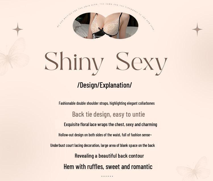 Fantasy Spitzen Bunny Girl Dessous: Sexy, Durchsichtig, Mit Trägern, Rückenfrei