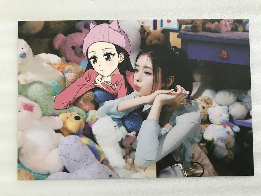 [USED] NiziU LOVE LINE 2nd Single Album Postcards (9 Pieces)
