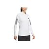Adidas Aeroready Soft Comfortable Moisture-Wicking Long Sleeve Polo Shirt Women tops White IN6569