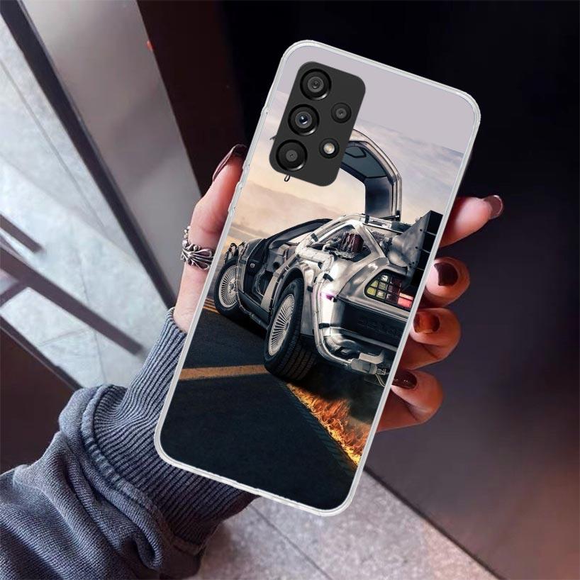 Back To The Future TV Phone Case For Samsung Galaxy A12 A52S A42 A32 A22 A51 A50 Note 20 Ultra 10 S10 Plus A71 A70 A31 A30 A10S