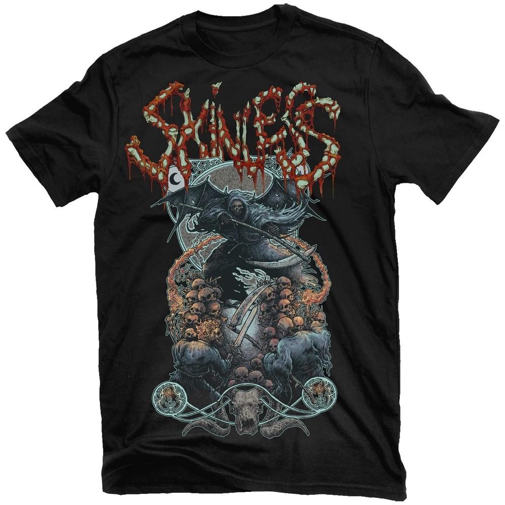 NEW Skinless Band Heavy Cotton Black S-5XL T Shirt For Men EL119 Unisex T-Shirt