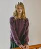 Seuneogeuyu Love Cashmere Wool Knit Cardigan_Purple_S M