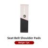 BBDJ3 Car Seat Belt Cover Seatbelt Shoulder Strap Protector Pad For Alfa Romeo Giulia 147 Mito 156 159 166 GT Stelvio Brera Volante