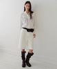 EN OR Cotton Lace Tuck Blouse - White