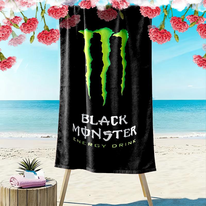 Monster Strandtuch, Langlebig und Leicht zu Reinigen, Weiches und Lebendiges Strandtuch Perfekt für Reisen