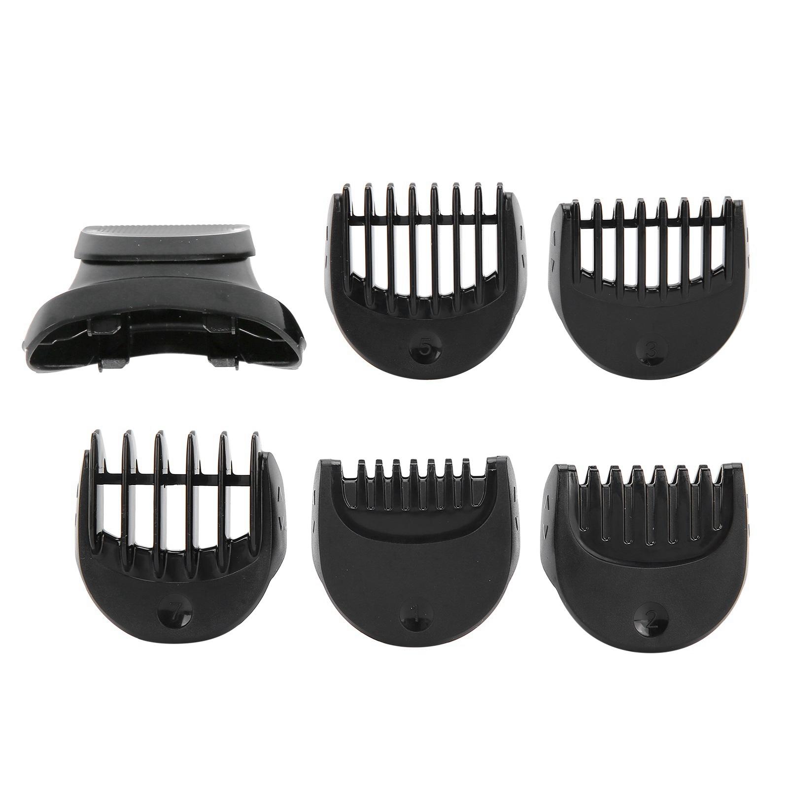 Electric Shaver Beard Trimmer Head 5PC Guid Comb Trimming Set Fit for Braun Series 3 Shaver Head Replacement Shaver Trimmer Head