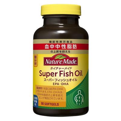 Nature Made Super Fischöl DHA/EPA 90 Weichkapseln 90 Tage Vorrat s1646