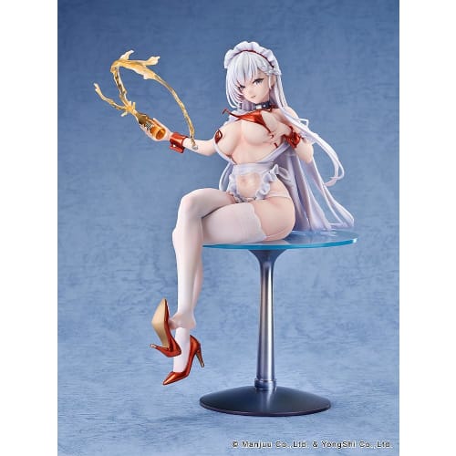 Good Smile Arts Shanghai Azur Lane Belfast Glückselige Bedienung Ver. Maßstab 1/7 Kunststoff Vormontiert Fertigfigur