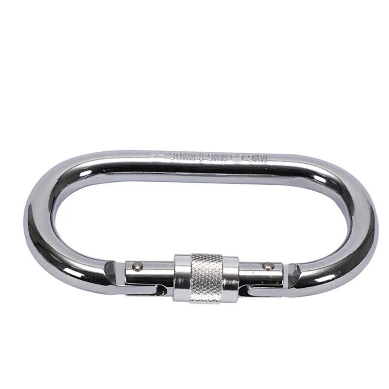 Outdoor Climbing Stainless Steel O-Ring Safety Carabiner