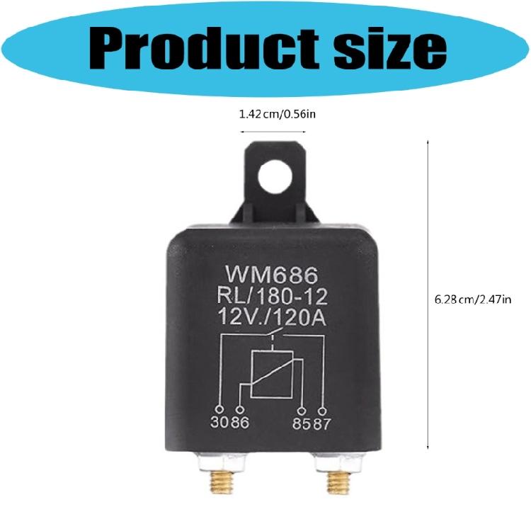 Intelligent Home Compatible 24 Volt Auto Relays 200 Amp Power Relays Easy to Use Designs for Extreme Temperature Conditions