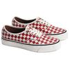 Vans Premium Authentische Low-Top Skateboard-Schuhe Unisex Weiß Rot VN000D9NCIS