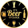 Bar Decor Round Vintage Metal Tin Sign Iron Wall Decor for Home Garden Kitchen Bar Garage Wall Decor with Embossed Edge 30x30cm