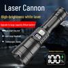High-Powered Outdoor Flashlight with Telescopic Zoom & Multifunctional Emergency Light