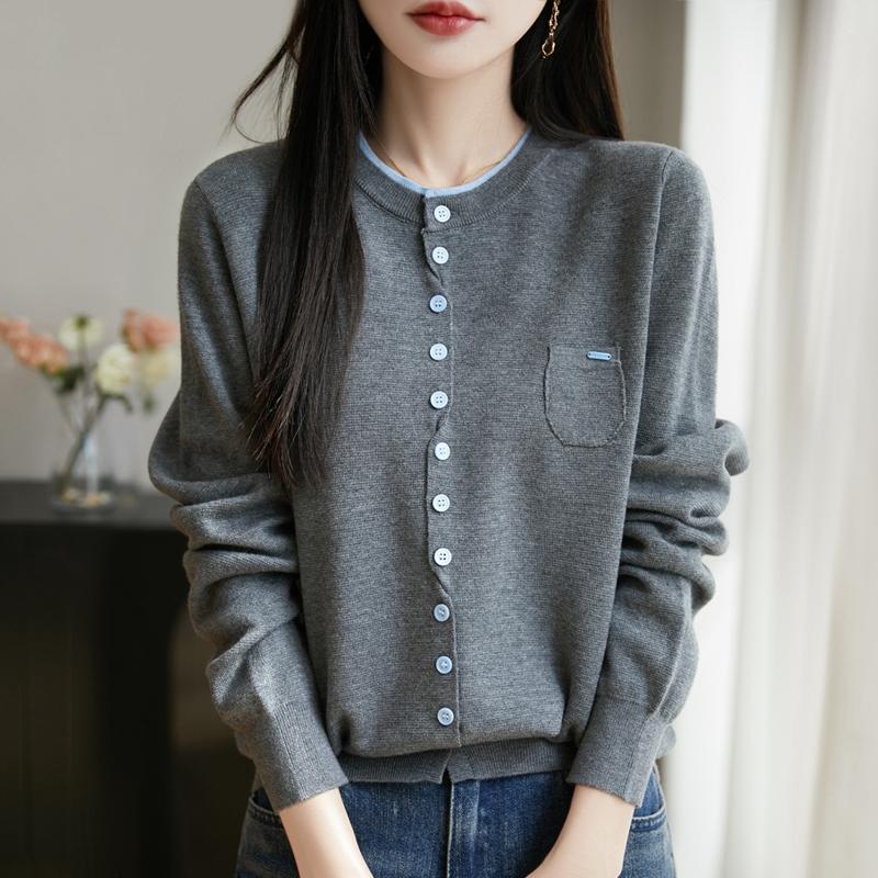 

Женский легкий кардиган из 50% шерсти и 50% шелка Mulberry — универсальный трикотаж на все 4 сезона для комфорта и стиля в любое время года XL