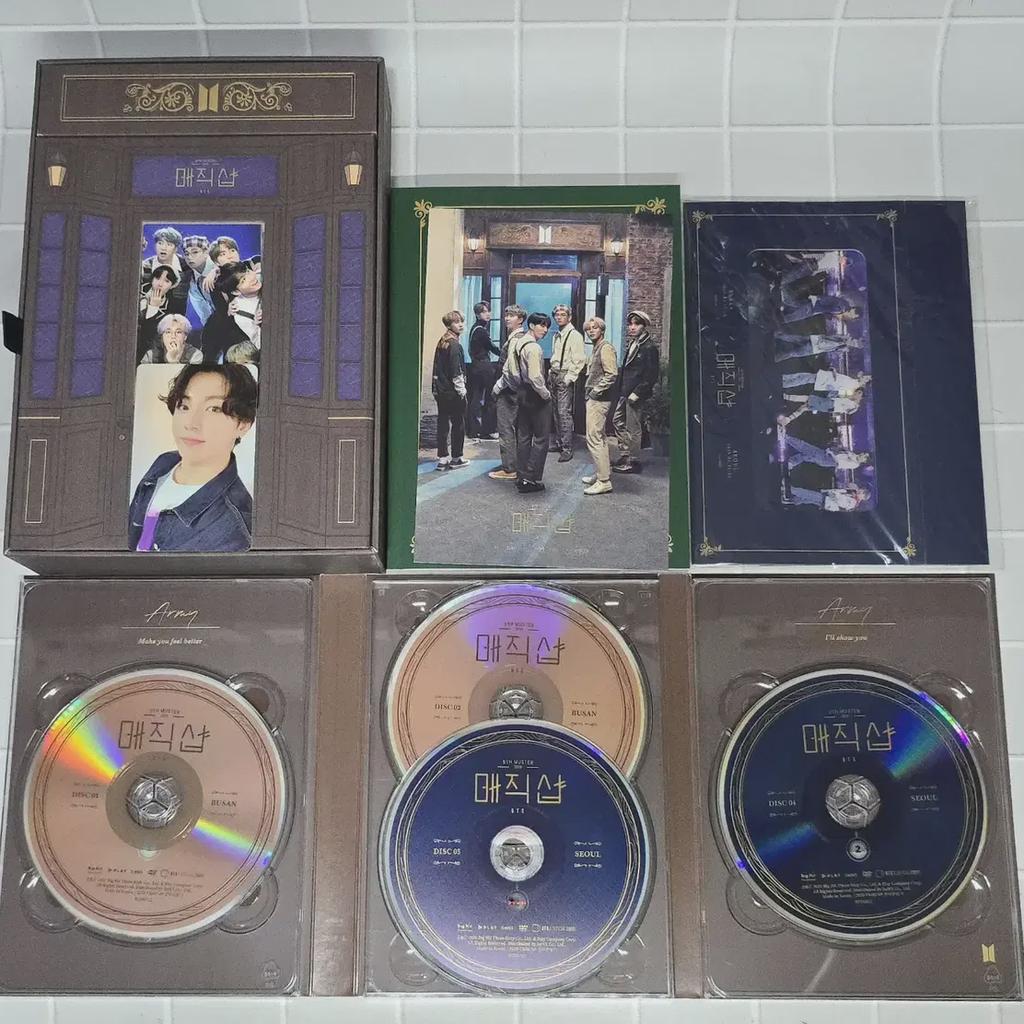 Bts Magic Shop Dvd Full Full Set Jungkuk Photo Card Included Bts Jungkok