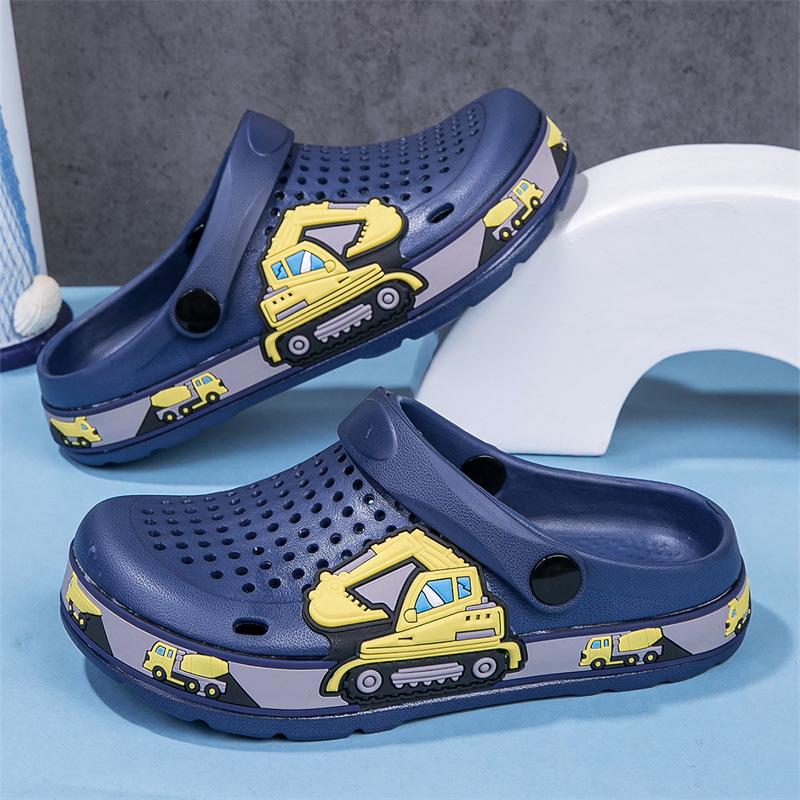 Children's Non-Slip EVA Puppy Sandals - Breathable Summer Indoor Slippers