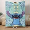1pc Cute Stitch Printing Blanket - Soft, All-Season Throw for Living Room, Bedroom,Personalized Gift with Adorable Cartoon Design