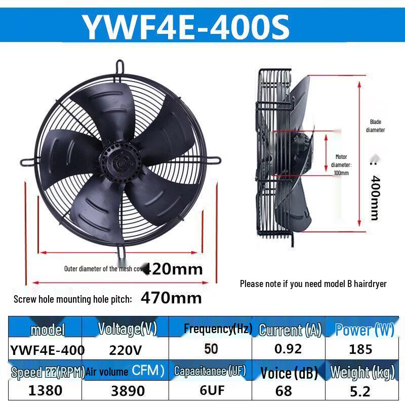 Aokewen External Rotor Axial Flow Fan