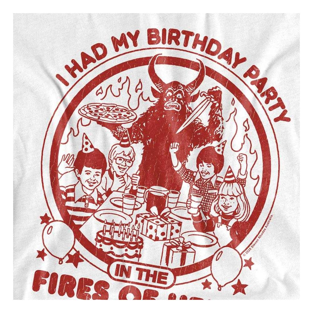 Steven Rhodes Unisex Adult Birthday In Hell Long-Sleeved T-Shirt