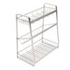 3 Layer Spice Rack Stainless Steel Seasoning Rack Organizer Kitchen Spice Holder for Household