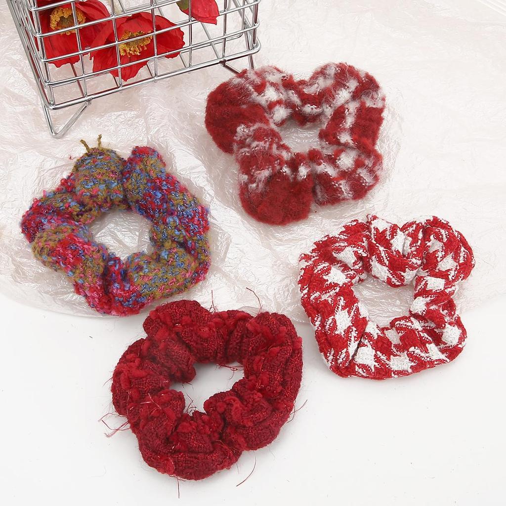 Weaving Headband Hair Ring Head Rope Fashion Headwear For Girl Sweet Rubber Band Hair Accessories
