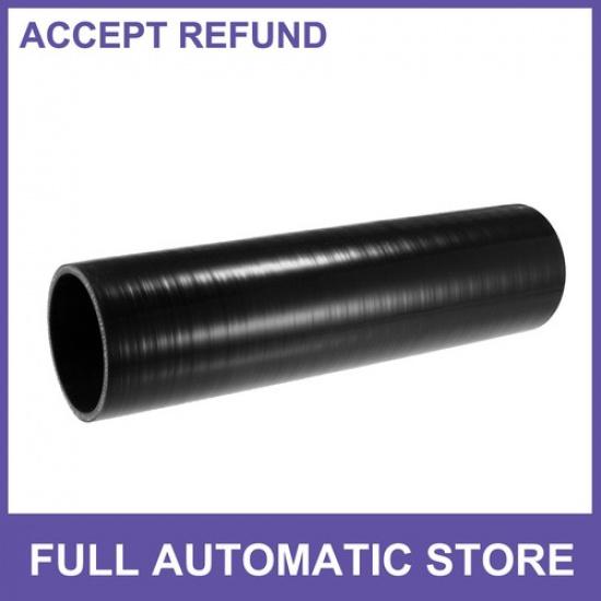 

Single Car Straight Coupler Silicone Hose Intercooler Silicone Tube 3 ID Black