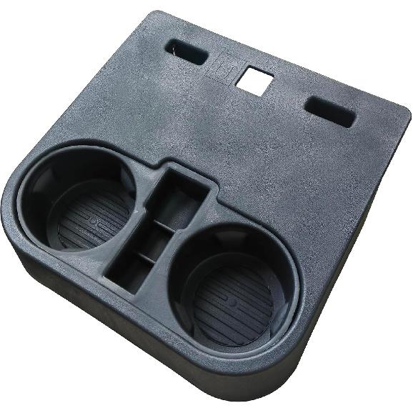 Front Center Console Cup Holder Replace For HC3Z-2813562-AB Compatible With 2015- Ford F150 2017- F250 F350 F450 Super Duty