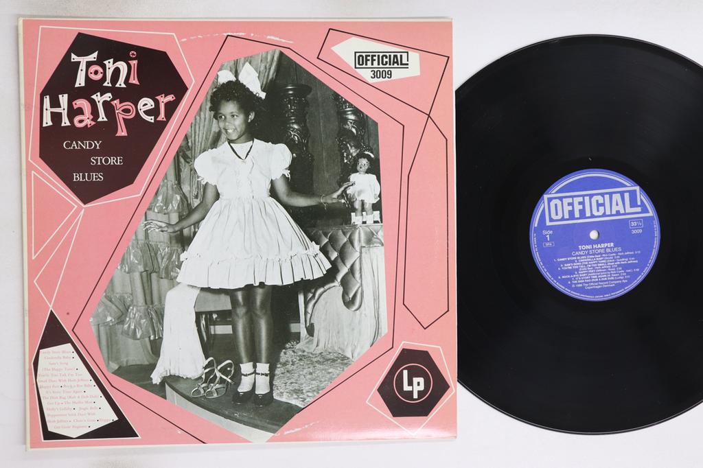 LP Record TONI HARPER - Candy Store Blues 3009 OFFICIAL 1988 Denmark Jazz Used