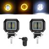 Motorcycle Headlights Round Angel Eye Additional Motorcycle Led Lights Spotlights Auxiliary Fog Lights Motorcycle Accessories