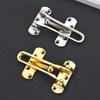 1Pcs Anti-Theft Buckle Door Buckle Door Bolt Door Lock Buckle Hasp Door Anti-Lock Buckle Household Thickening Mute Anti-Rust