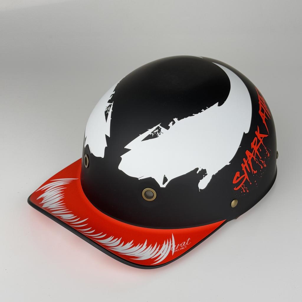 Motorcycle Half Helmet DOT Appd Shell Open Face UnisexAdult Helmet for Motorcycle Scooter