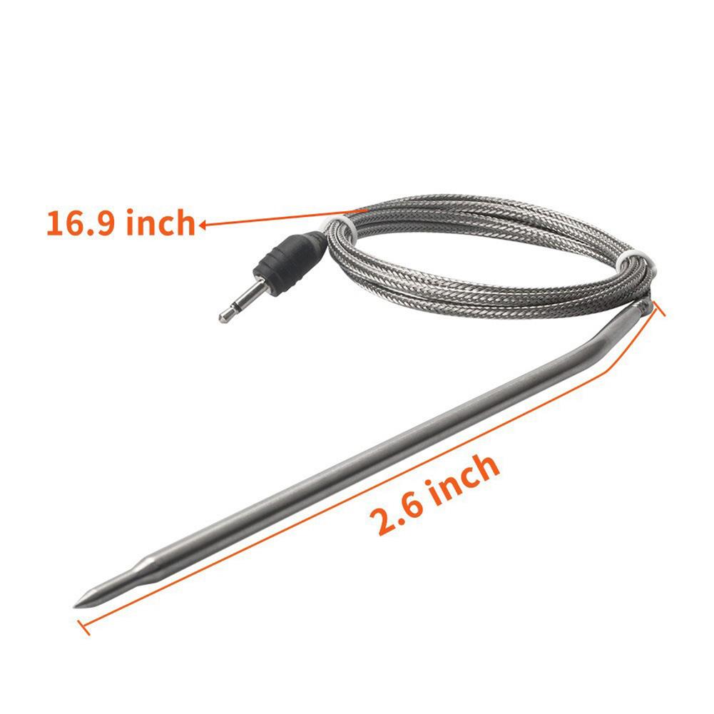 For ThermoPro Pin Temperature Probes TP16 TP07 Tools With Clip Accessorues BBQ Baking Cooking Dining Measuring