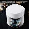 Mini Push Button Lid Mini Desktop Trash Can Small Debris Storage Can Desk Trash Can With Lid Desktop Countertop