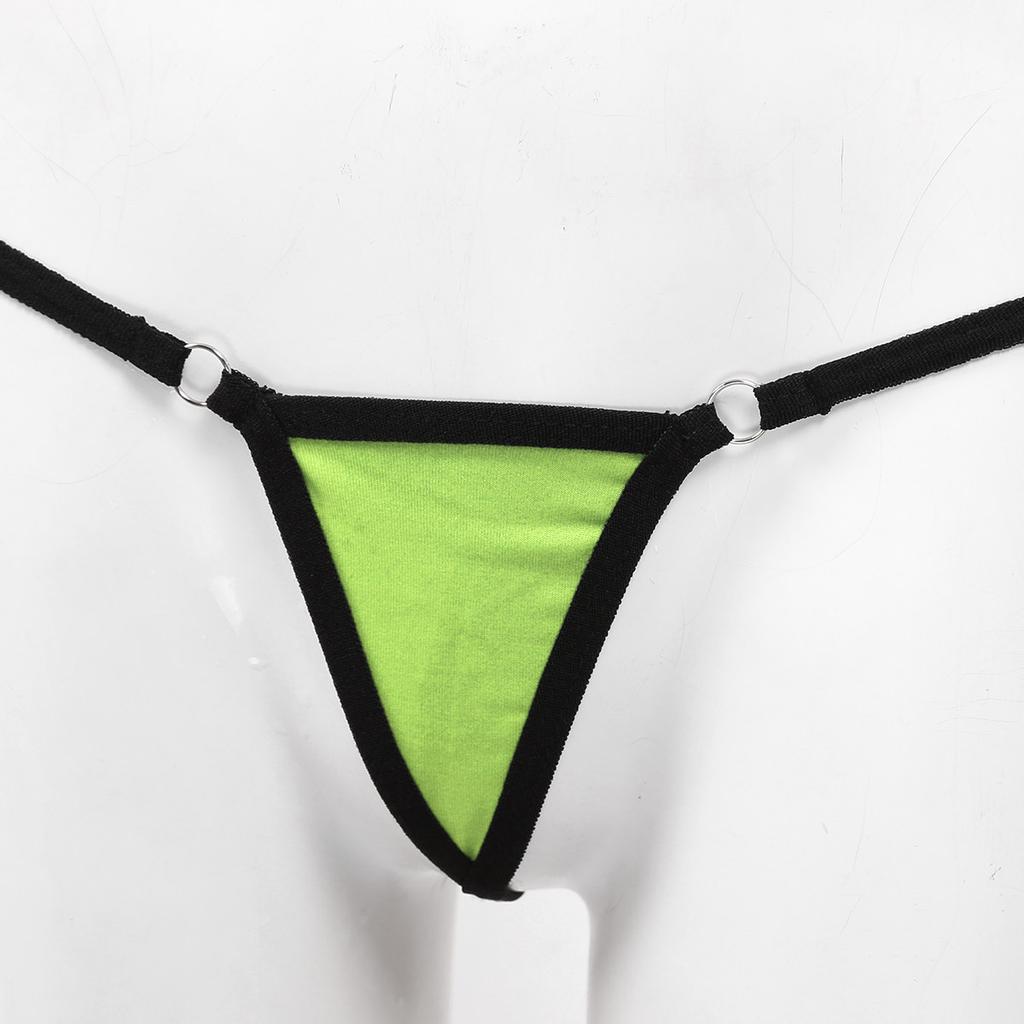 Damskie stringi z niskim stanem Micro Stringi Breakaway G-String T-Back Majtki Bielizna Bielizna