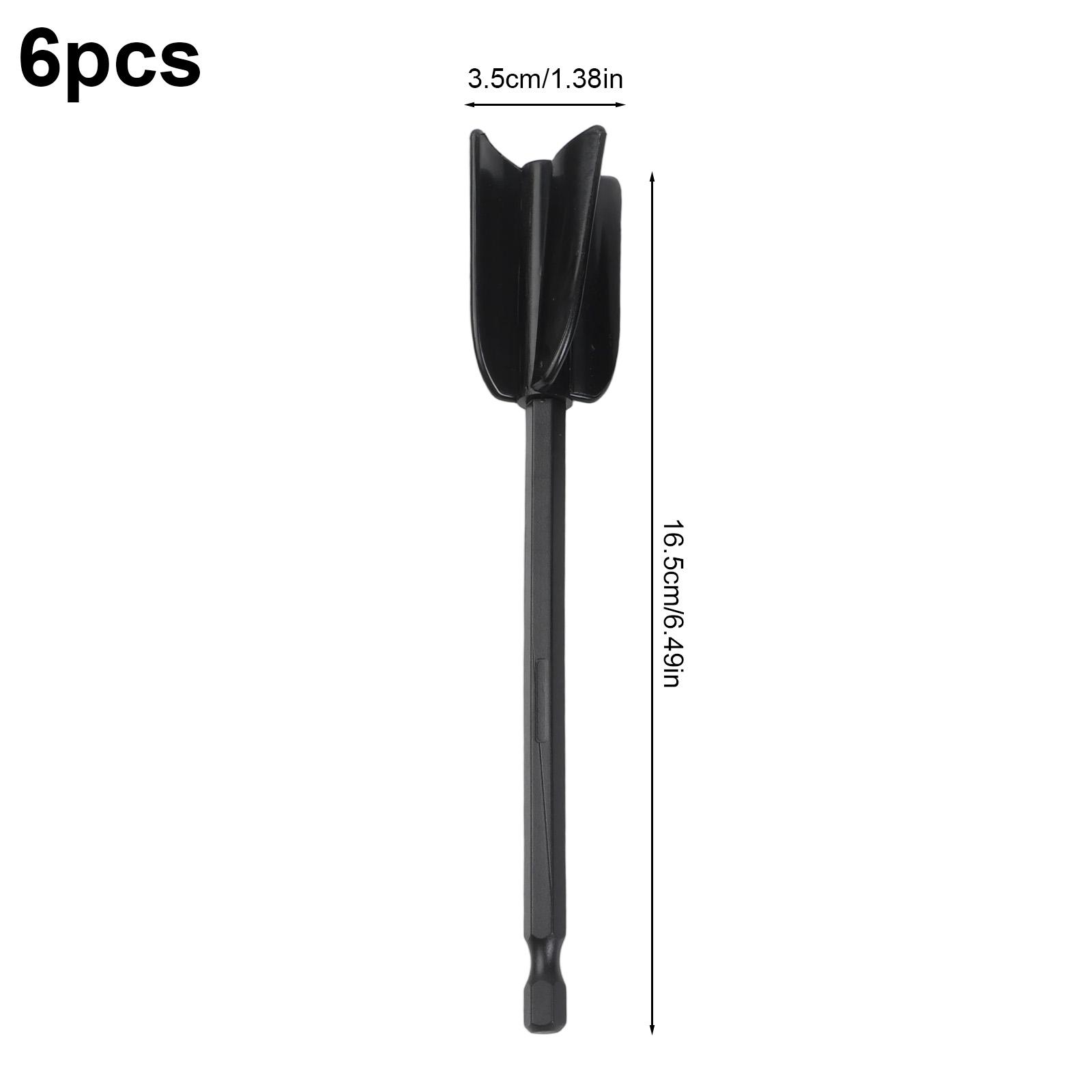 

Для миксера для смолы, насадка на дрель, 6 шт. палочек для смешивания эпоксидной смолы для эффективного перемешивания красок, керамических глазурей и многого другого China Mainland