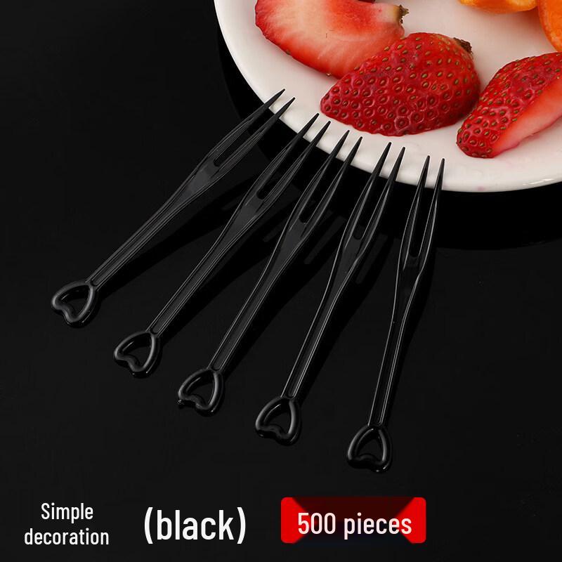 ZISIZ Disposable Fruit & Dessert Forks